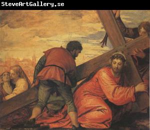 Veronese and Studio rJesus Falls under the Weight of the Cross (mk05)